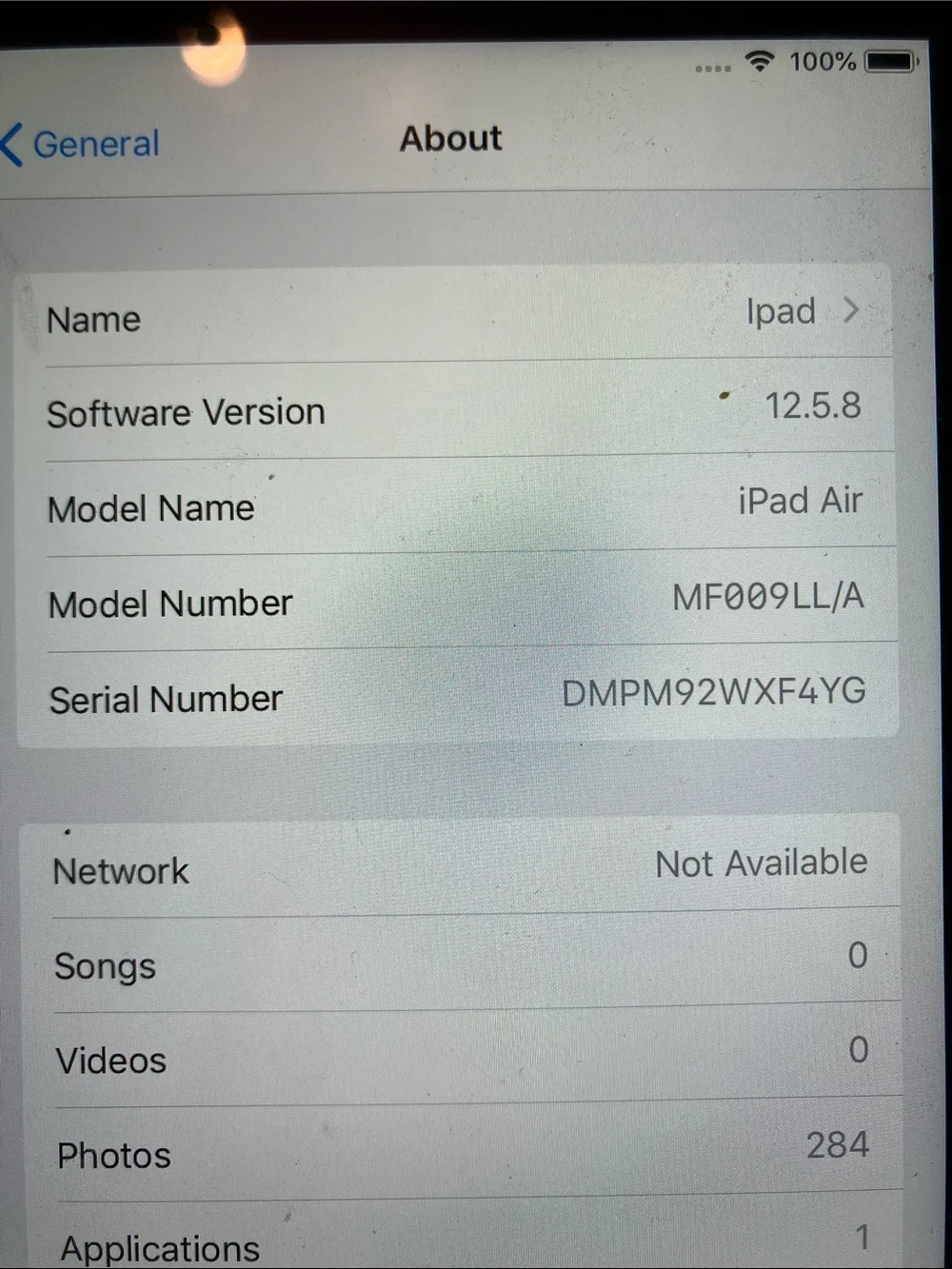 Apple iPad in Gray - Sleek Tablet